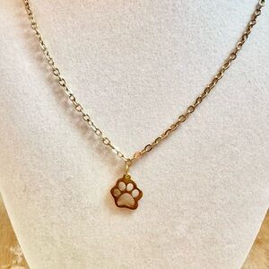 Stainless Steel 18k Gold 18” Necklace